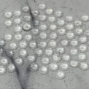 SS12 Flat Back Glass Clear Transparent Rhinestones