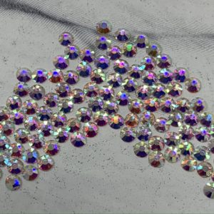 SS12 Flat Back Glass Crystal AB Rhinestones