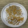 SS16 Flat Back Glass (Non Hot-fix) Rhinestones - Topaz - Image 2