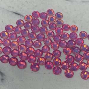 SS20 Flat Back Glass Rhinestones -Rose Mocha Opal