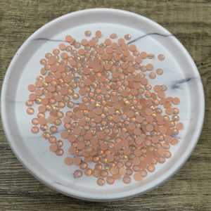 SS20 Flat Back Glass Rhinestones -Peach Mocha Opal