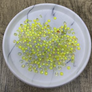 SS20 Flat Back Glass (Non Hot-fix) Rhinestones – Yellow Aurora