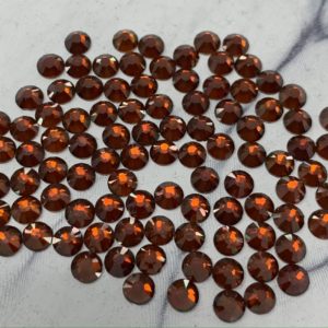 SS20 Flat Back Glass (Non Hot-fix) Rhinestones – Amber