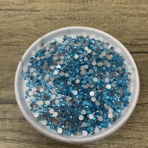 SS20 Flat Back Glass (Non Hot-fix) Rhinestones – Aquamarine