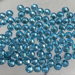 SS20 Flat Back Glass (Non Hot-fix) Rhinestones – Aquamarine