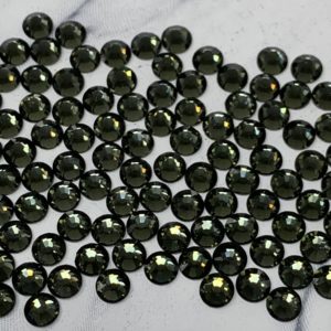 SS20 Flat Back Glass (Non Hot-fix) Rhinestones – Black Diamond