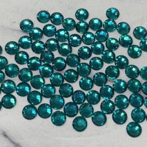 SS20 Flat Back Glass (Non Hot-fix) Rhinestones – Blue Zircon