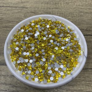 SS20 Flat Back Glass (Non Hot-fix) Rhinestones – Citrine