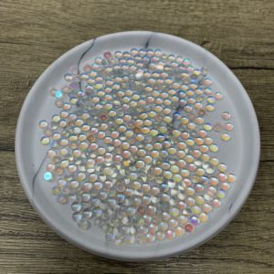 SS20 Flat Back Aurora Mermaid Tears Rhinestones