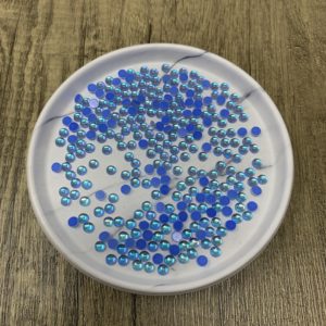 SS20 Flat Back Glass (Non Hot-fix) Rhinestones -Dark Blue Mermaid Tears