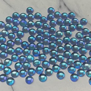 SS20 Flat Back Glass (Non Hot-fix) Rhinestones -Dark Blue Mermaid Tears