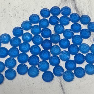 SS20 Flat Back Glass (Non Hot-fix) Rhinestones -Blue Glow