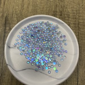 SS20 Flat Back Glass (Non Hot-fix) Rhinestones – Lt. Blue Aurora