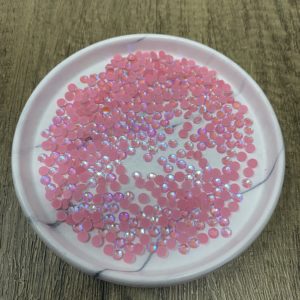 SS20 Flat Back Glass (Non Hot-fix) Rhinestones – Luminous Lt. Pink AB