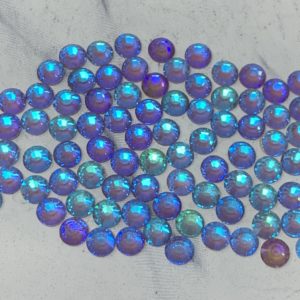 SS20 Flat Back Glass Rhinestones -Coffee Luminous AB