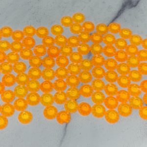 SS20 Flat Back Glass (Non Hot-fix) Rhinestones – Lt. Orange Neon