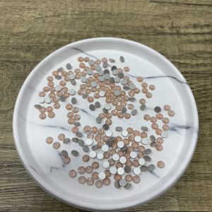 SS20 Flat Back Glass (Non Hot-fix) Rhinestones – Peach Mocha