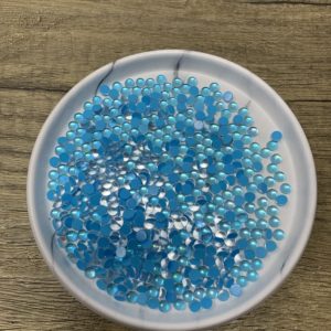 SS20 Flat Back Glass (Non Hot-fix) Rhinestones -Sky Blue Mermaid Tears